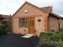 Exterior of Granny Annex Garage Conversion